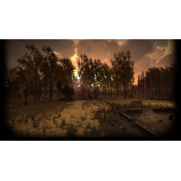 Sunrise Near the Graveyard