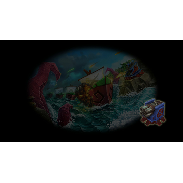 Powerful machine gun