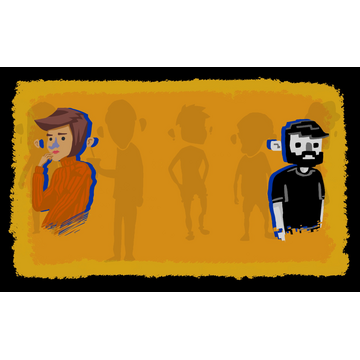 Characters backdrop C