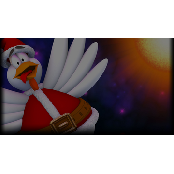 Chicken (Christmas) (Profile Background)
