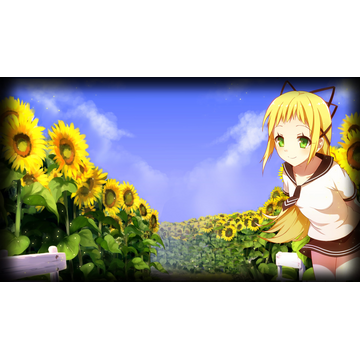 Garden of sunflowers (Profile Background)