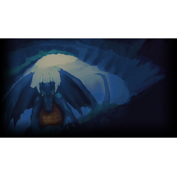 Sapphire Dragon (Profile Background)