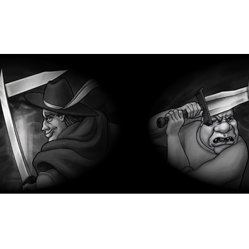 Gunthro Duels the Tuenan Captain