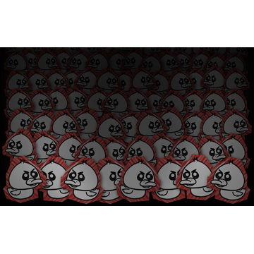 Wall of Rubber Duckies