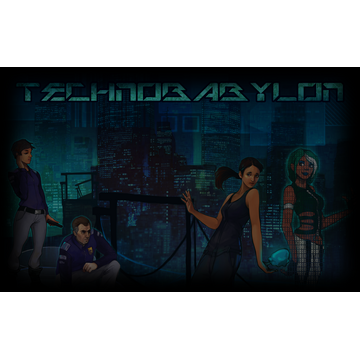 Technobabylon character background