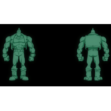 Cyber Chicken Art Scan