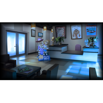 The TV Studio (Profile Background)