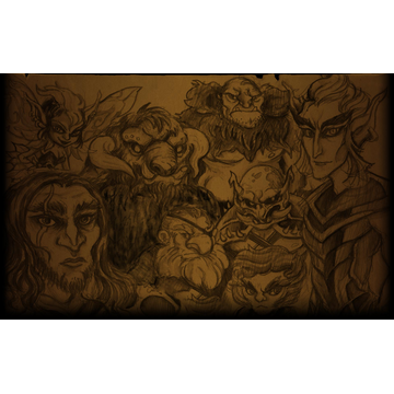 With dwarf and elf - and man.