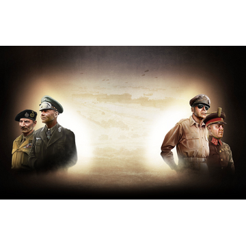 Montgomery, Rommel, McArthur and Zhukov