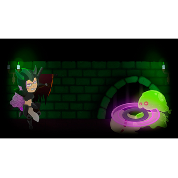 Nightblade vs Slime Boss