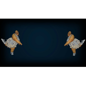 Lunch Lady being cute