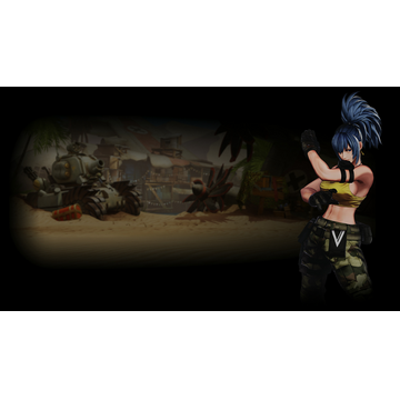 KOFXV Profile Background Leona Heidern