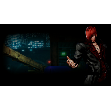 KOFXV Profile Background Iori Yagami