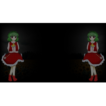 Yuuka Kazami Sunflower Field