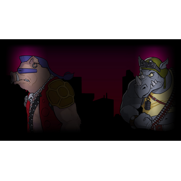 Rocksteady and Bebop