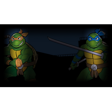 Michelangelo and Leonardo