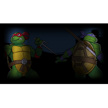 Raphael and Donatello
