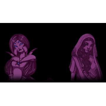 Surrounded by princesses