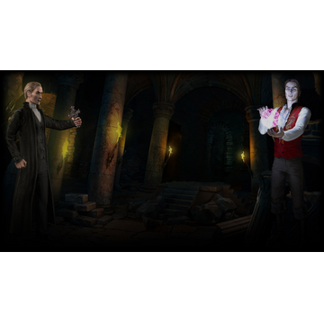 Dracula and Van Helsing