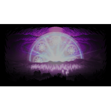 Pillars in the night sky