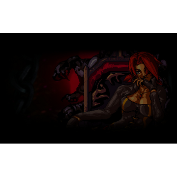 The demon girl (Profile Background)