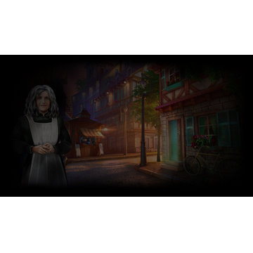 Old Woman (Profile Background)