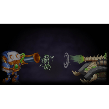 Talos VS Green Goat-Skull