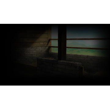 At the empty stables