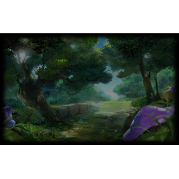 Rune Girl - Forest park