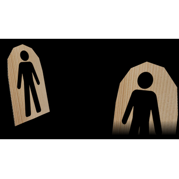 A Cardboard Man (Profile Background)