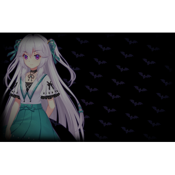 Yella in common white dress