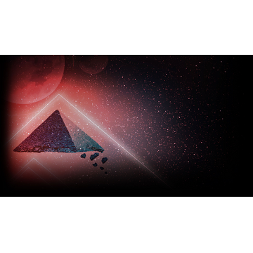 Pyramid from the outer space