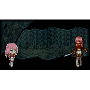 Marika at the Ice Cave