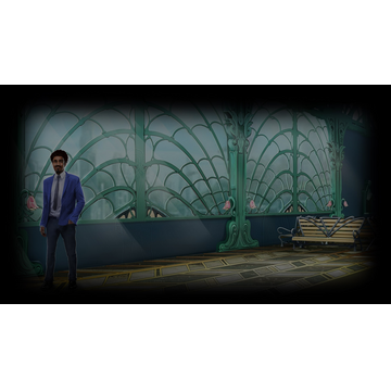 Ahmal at the station