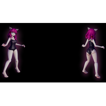 The swimsuit girl (Profile Background)