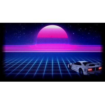 Retrowave (Profile Background)