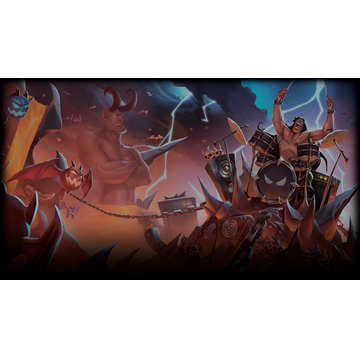 Drums Rock Background