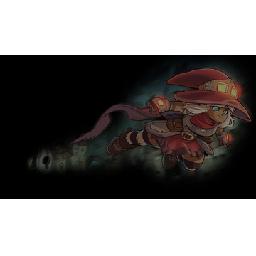 Rayne flying over Dungeonidas