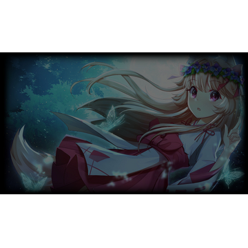 Miko Mori in the forest