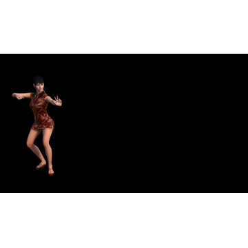 Lux in her cheong sam