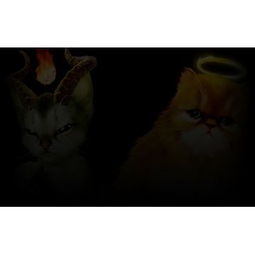 Kitten'd good and evil