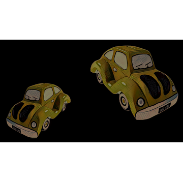 Yellow Car Piggybank