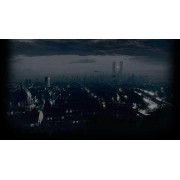 Panoramic white planes