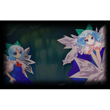 Cirno (Profile Background)