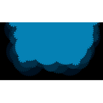 Vignettes - tall blue background