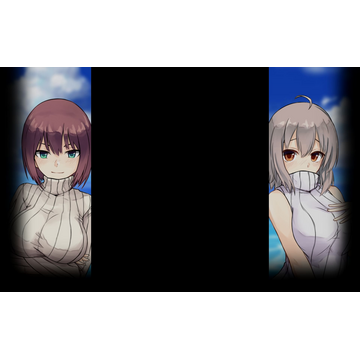 Two Sisters - Blonde and Brown Hair