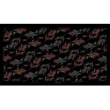 Gum Leaf Floral Pattern