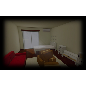 ItazuraVR background Vacant room
