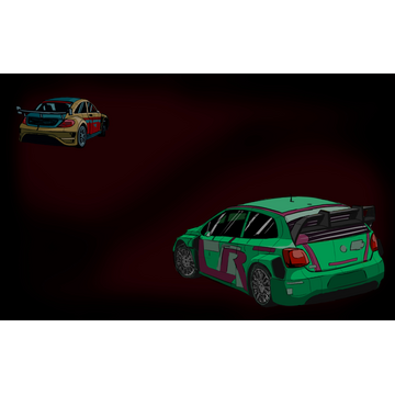 Green Rocket (Profile Background)