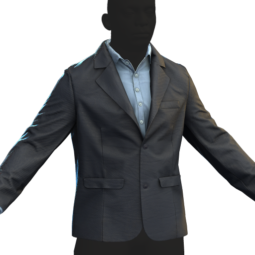 Suit Jacket Blue